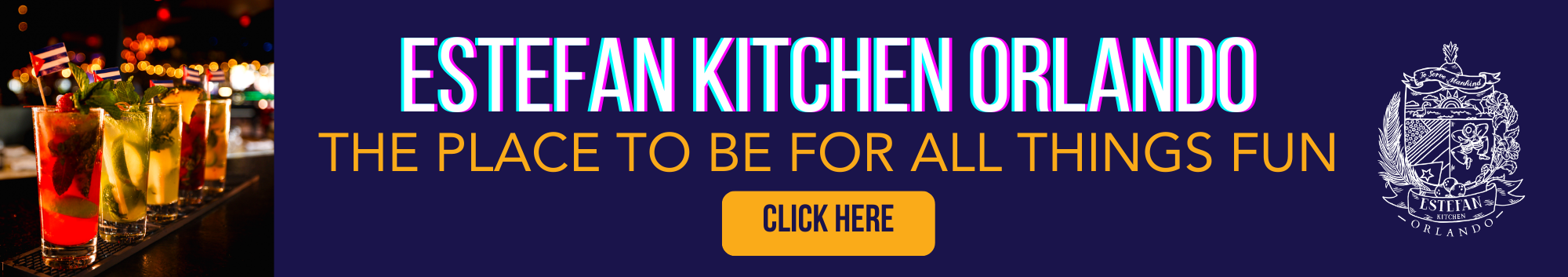 Estefan Kitchen Orlando - Event Banner